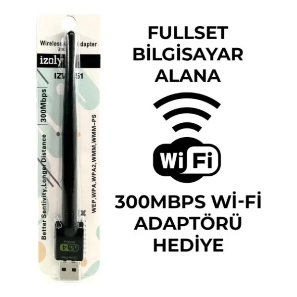 Izoly M110 4B-X İ5-4400 16Gb 512Gb 22" Masaustu Bilgisayar - Görsel 7