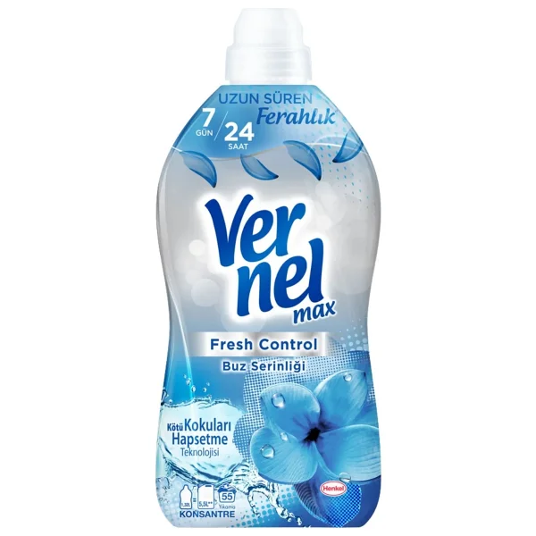 Vernel Max Fresh Control Buz Serinliği Yumuşatıcı 55 Yıkama 1.32 lt - Görsel 2