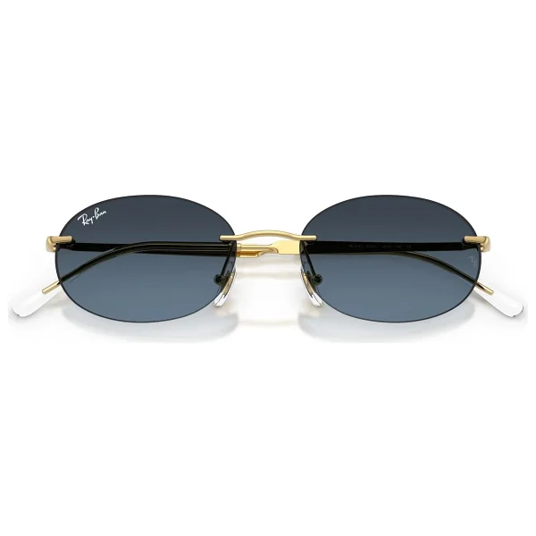 Ray-Ban 3767 001/4C Arista Gold-Dark Grey Güneş Gözlüğü - Görsel 10