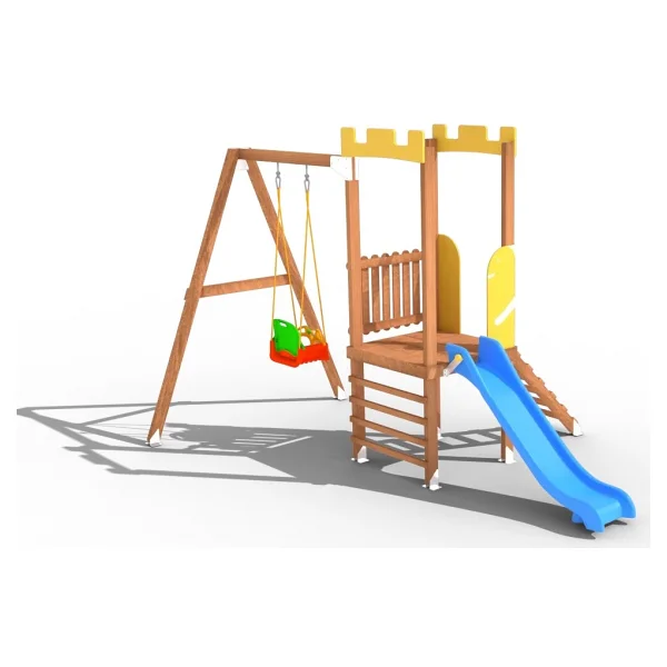 ISafe Ahşap Çocuk Parkı - Görsel 3