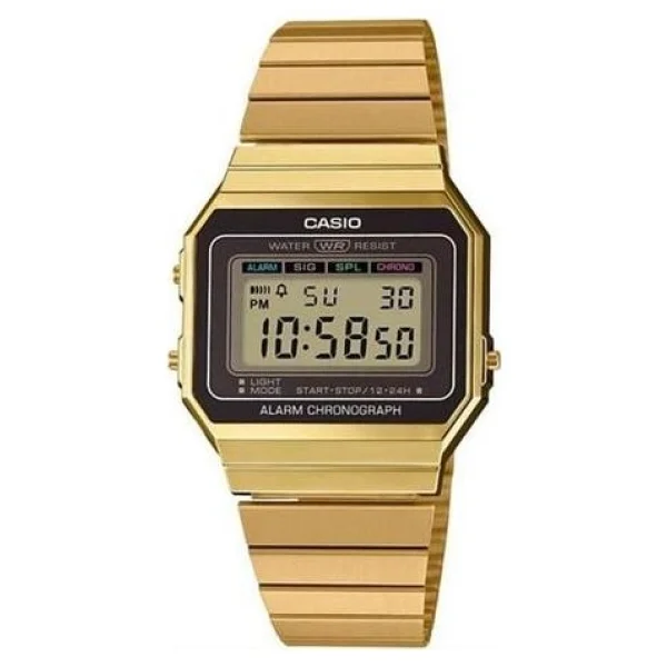 Casio Standart A700W Çelik Kordon Kol Saati - Görsel 5