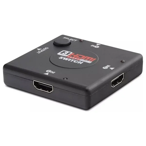 Hdmı Switch 3 Giriş 1 Çıkış 1080P 3 Port Hdx1309 - Görsel 4