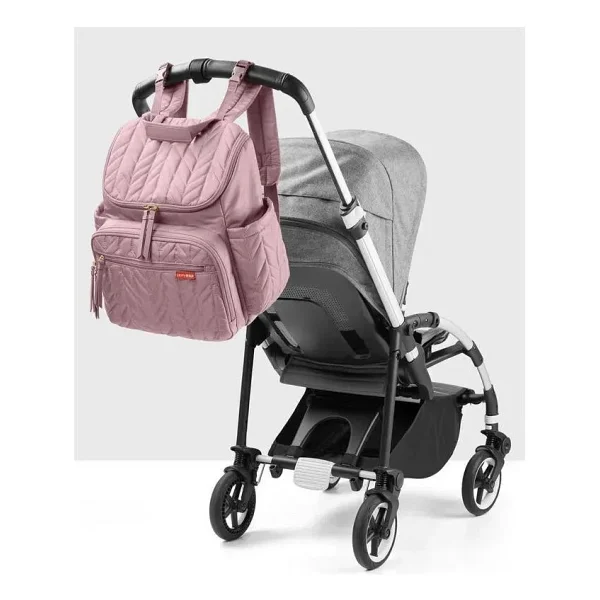 Skip Hop Forma Organizatör Bebek Bakım Sırt Çantası Pembe - Görsel 5