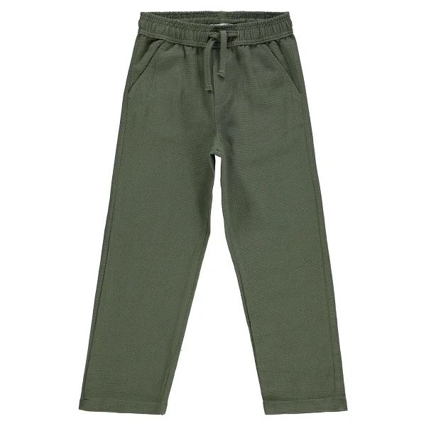 Civil Boys Armürlü Chino 10-13 Yaş Pantolon - Haki 12-13 Yaş - Görsel 4