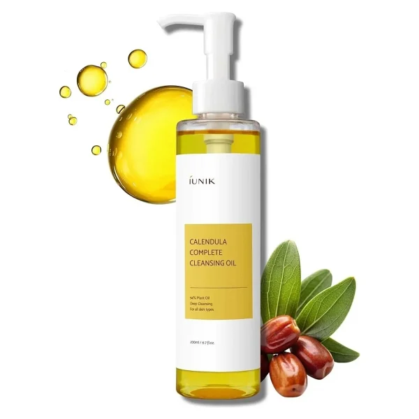 iUNIK Calendula Complete 200 ml Yüz Temizleme Yağı - Görsel 7