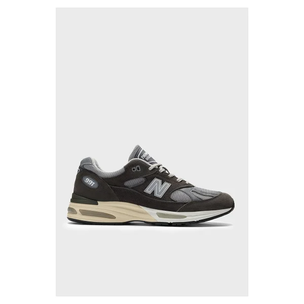 New Balance 991 U991RG2 Füme Spor Ayakkabı - Görsel 6
