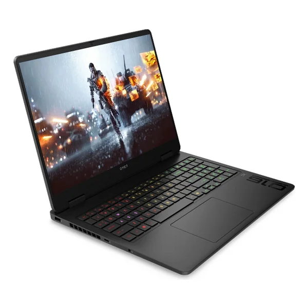 HP Omen Slim 16 Core Ultra 9 285H RTX 5070 8GB 8GB RAM 512GB SSD 16" FHD+ 165Hz FreeDOS CD7K0EAPN302 Gaming Laptop + Per4 Çanta - 512 GB - 8 GB - Görsel 2