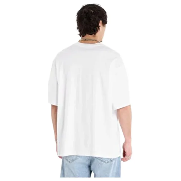The North Face Essential Simple Dome NF0A8EVWFN41 Beyaz Kısa Kollu Bisiklet Yaka Erkek Oversize Tişört - Görsel 6