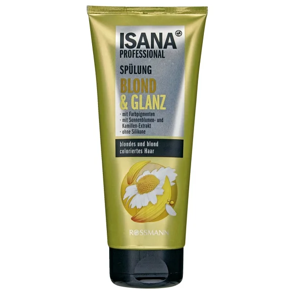Isana Professional Saç Kremi Doğal Sarı Renkli Boyalı Saçlar 200 ml - Görsel 3