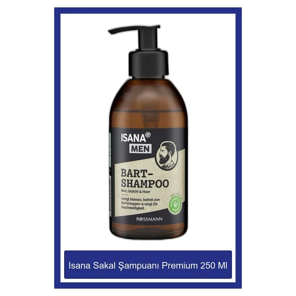 Isana Men Sakal Şampuanı Premium 250 ml - Görsel 4