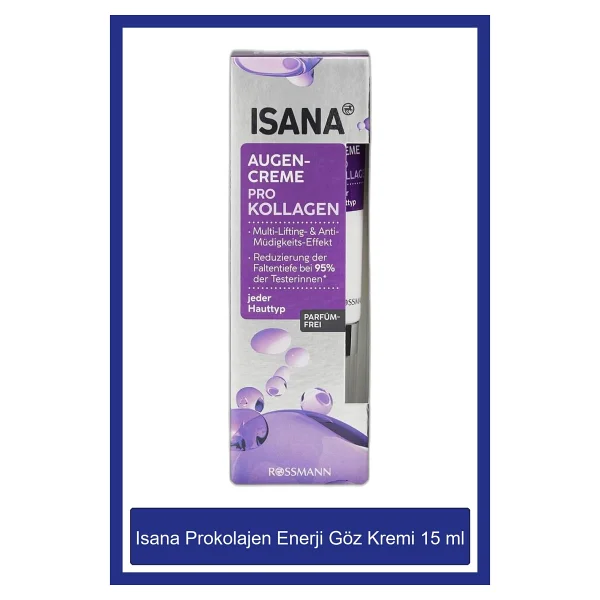Isana Pro-Kolajen Enerji Göz Kremi 15 ml - Görsel 5