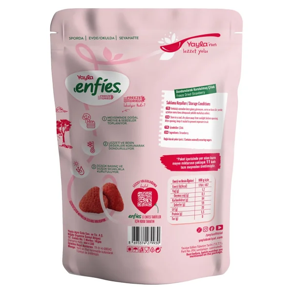 Yayla Enfies Freeze Dried Meyve 15 gr - Görsel 2