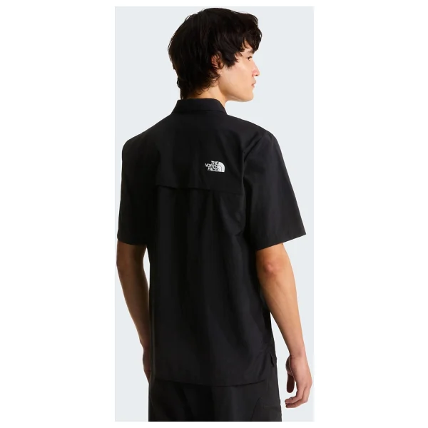 The North Face Packable NF0A8FTQJK31 Kısa Kollu Siyah Erkek Gömlek - Görsel 3