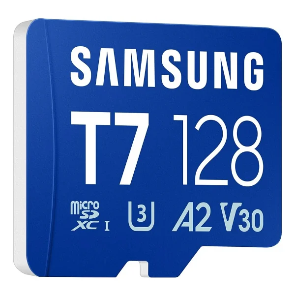Samsung T7 MB-MB128T/WW Class 10 UHS-I U3 V30 128 GB Micro SD Kart - Görsel 2