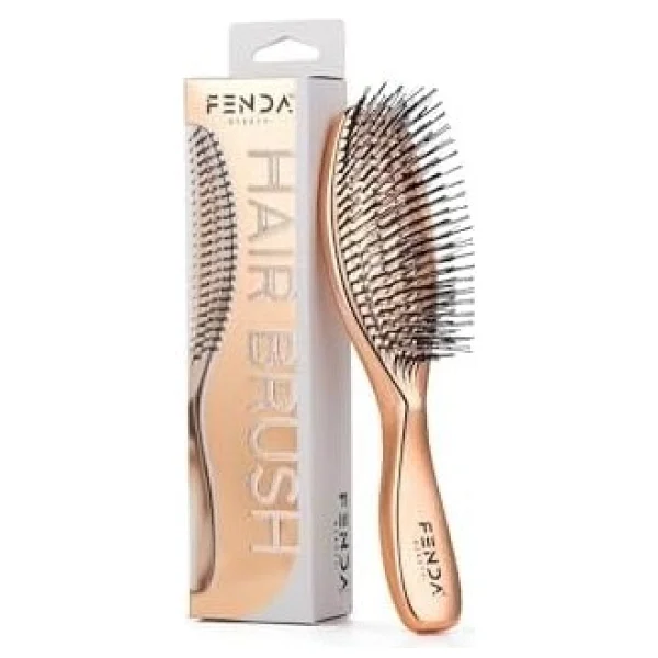 Fenda Profesyonel 4 Pinli Slim Bronz Saç Fırçası - Görsel 2