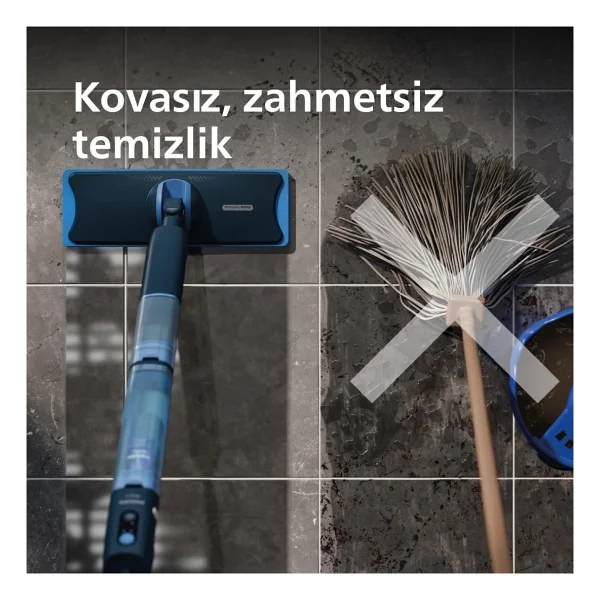 Philips OnUp 360 Derece Kablosuz Zemin Temizleyici Elektrikli Mop - Görsel 4