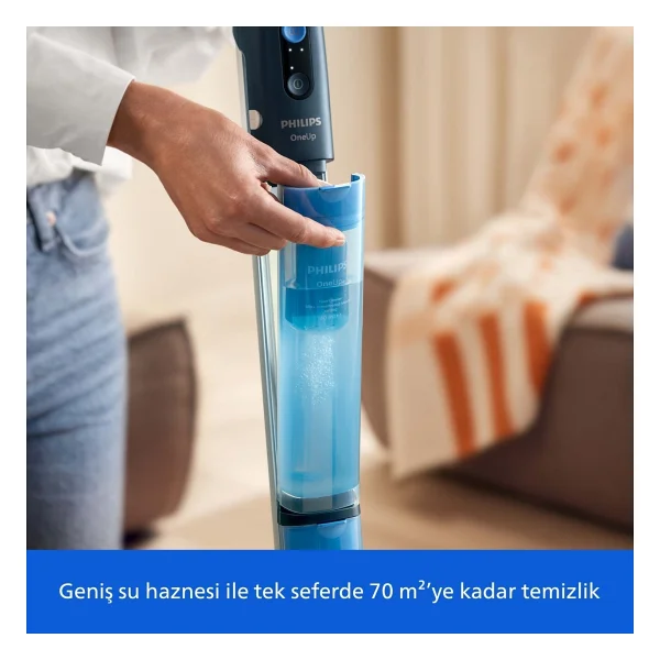 Philips OnUp 360 Derece Kablosuz Zemin Temizleyici Elektrikli Mop - Görsel 7