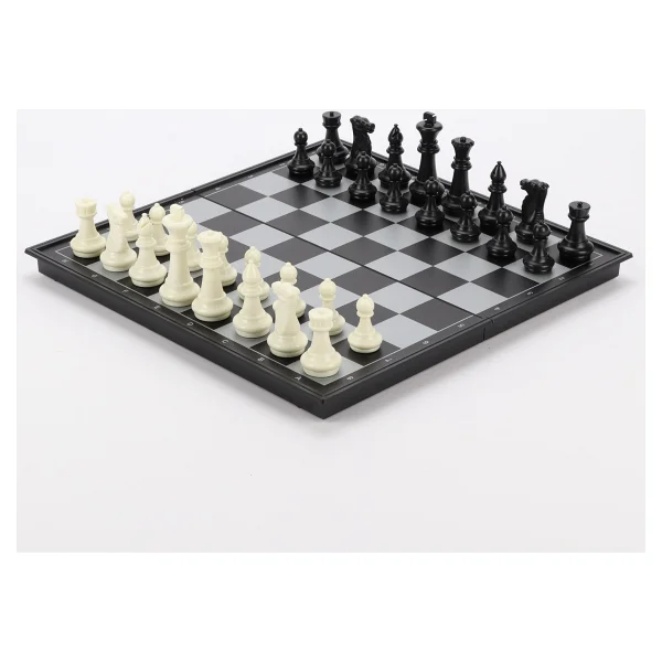 Vardem Mıknatıslı Katlanabilir Kutulu Dama, Tavla ve Satranç Seti 10664 32 cm - Görsel 6