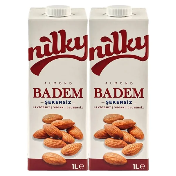 Nilky Şekersiz Badem Sütü 1 lt - Görsel 7