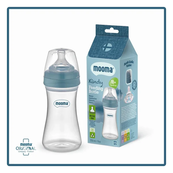 Mooma Kindy 18 Ay+ Hızlı Akış Biberon 250 ml - Görsel 6
