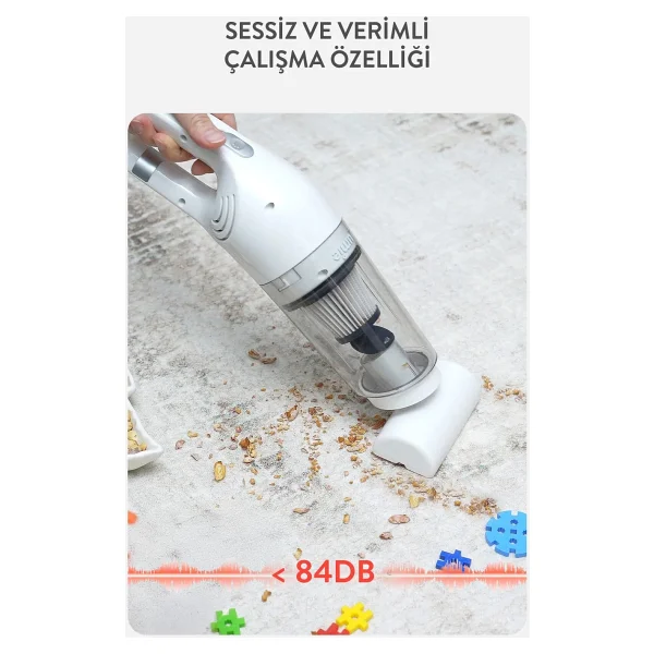 Umie ELS24 50 W Şarjlı Araç Süpürgesi - Görsel 7