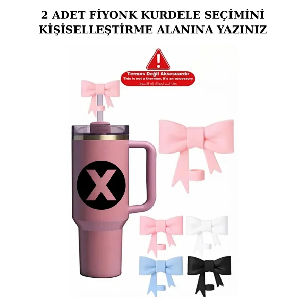 Stanley Quencher Siyah 1.18 lt Pipetli Termos Bardak - Görsel 4
