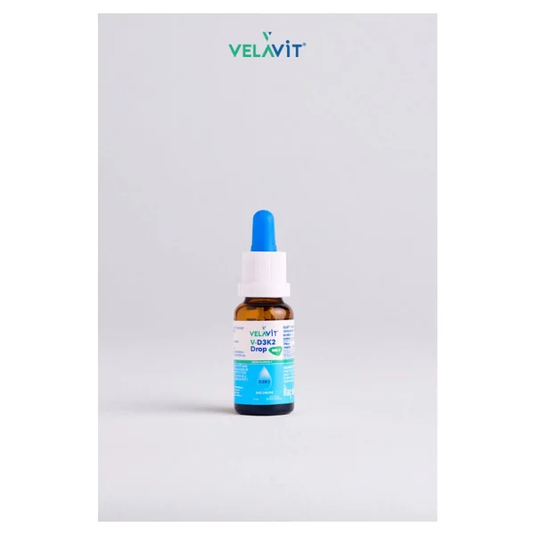 Velavit V-D3K2 Drop Mk-7 800DROPS Sıvı Takviye Edici Gıda 20 ml Türkiye Menşeli - Görsel 2