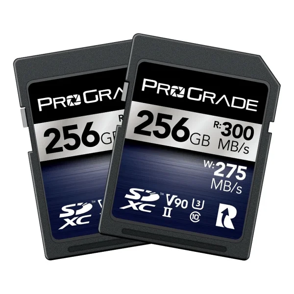 Prograde Digital 256GB Sdxc Uhs-Iı V90 Iridium Sd Hafıza Kartı (2'li Paket) - Görsel 4