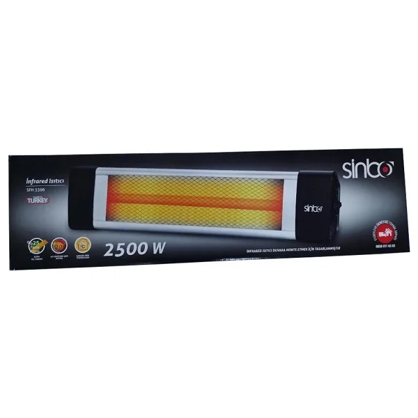 Sinbo SFH 3396 2500 W Infrared Isıtıcı - Ayak Hariç - Görsel 2