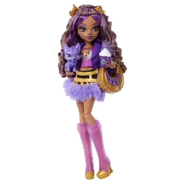 Monster High Ana Karakter Bebekler Clawdeen Kurt HPD53-JHK30 - Görsel 2