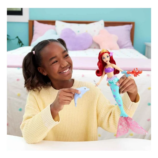 Disney Prenses Okyanustaki Dostlarım Ariel Bebek JFC39 - Görsel 3