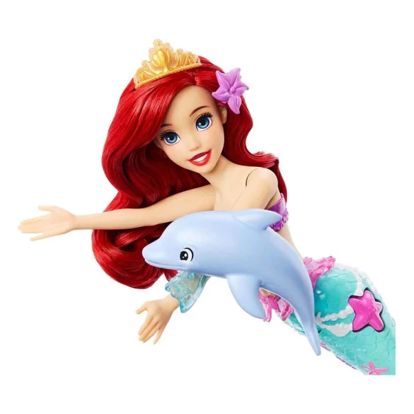 Disney Prenses Okyanustaki Dostlarım Ariel Bebek JFC39 - Görsel 4