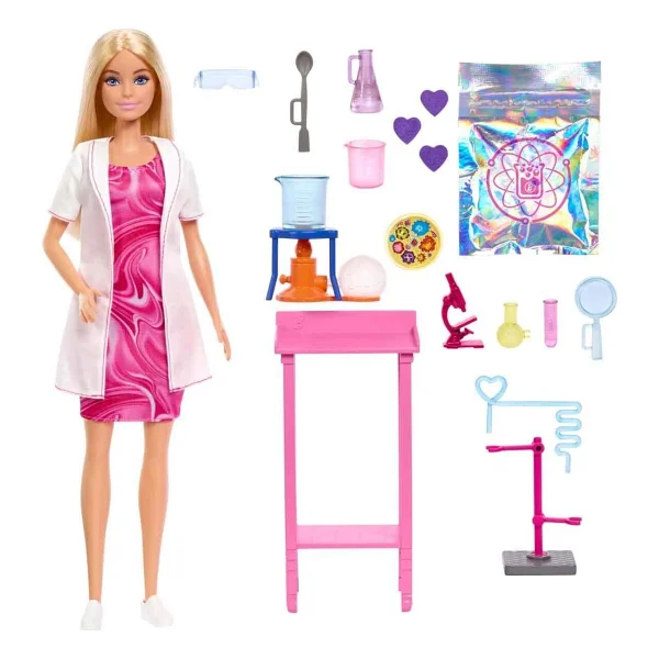 Barbie 65. Yıl Bilim Uzmanı Bebeği JCR70 - Görsel 3