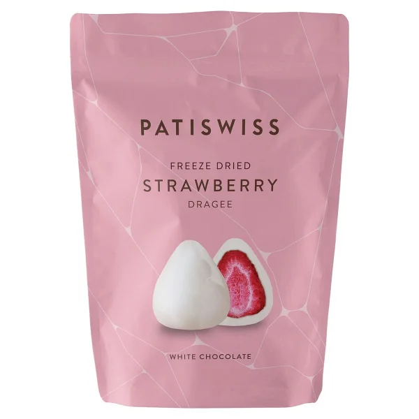 Patiswiss Beyaz Çikolata Kaplı Çilek Draje 80 gr - Görsel 8