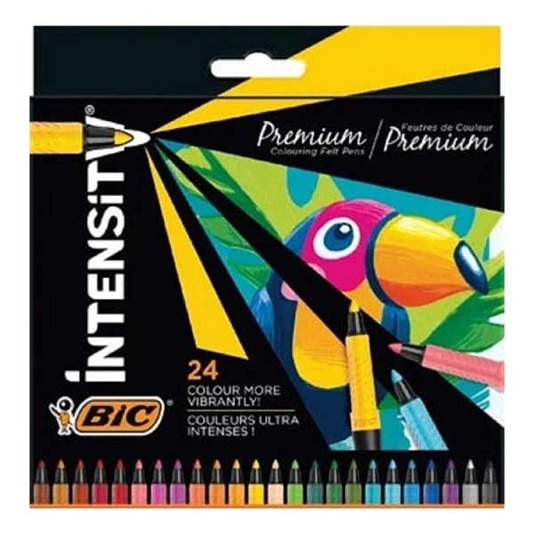 Bic Intensty Premium 24'lü Keçeli Kalem Seti - Görsel 8
