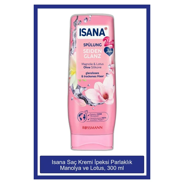 Isana Saç Kremi Manolya ve Lotus 300 ml - Görsel 4
