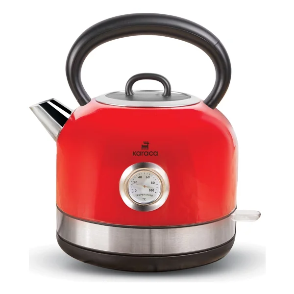 Karaca Retro 2151 Kırmızı 2150 W 1.7 lt Su Isıtıcı - Görsel 2