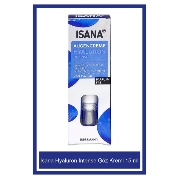Isana Hyaluron Intense Göz Kremi 15 ml - Görsel 3