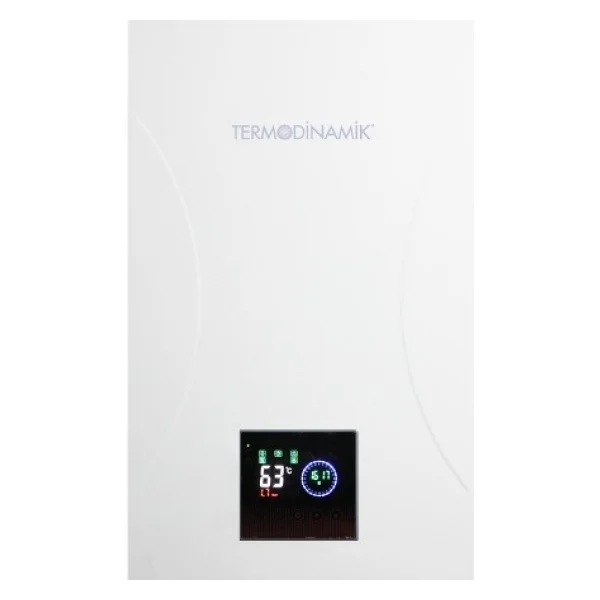 Termodinamik Trifaze Dijital Elektrikli Kombi Isıtma + Sıcak Su Td-Ecb 40 (400 V) - Görsel 5