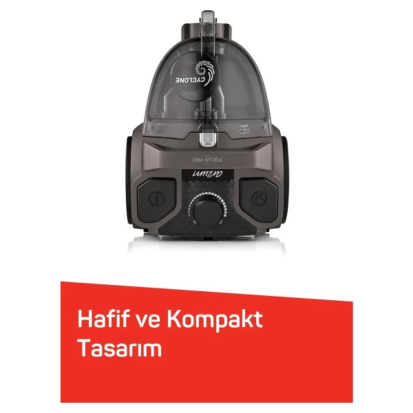 Arzum Focus Pro Cyclone AR4137 890 W Toz Torbasız Elektrikli Süpürge - Görsel 5