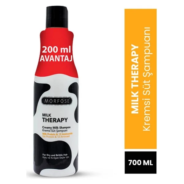 Morfose Milk Therapy 700 ml Süt Şampuan - Görsel 2