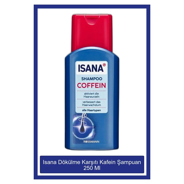 Isana Dökülme Karşıtı Kafein Şampuan 250 ml - Görsel 3