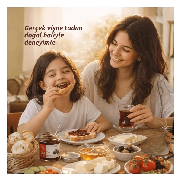 Kocamaar Çiftliği Şeker İlavesiz Vişne Reçeli 265 gr - Görsel 4