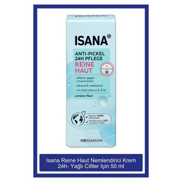Isana Reine Haut Nemlendirici Yüz Kremi 24H 50 ml - Görsel 2