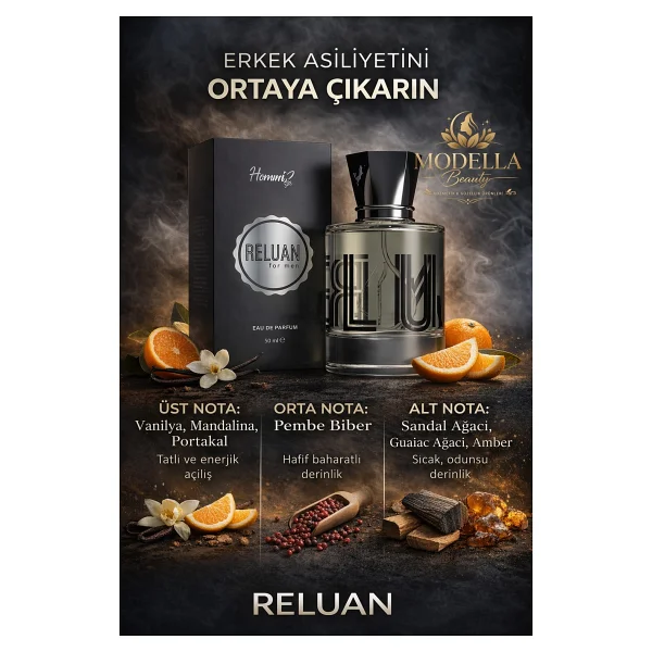 Homm Life Reluan 50 ML Erkek EDP Ürün Kodu: PM 5006 - Görsel 2
