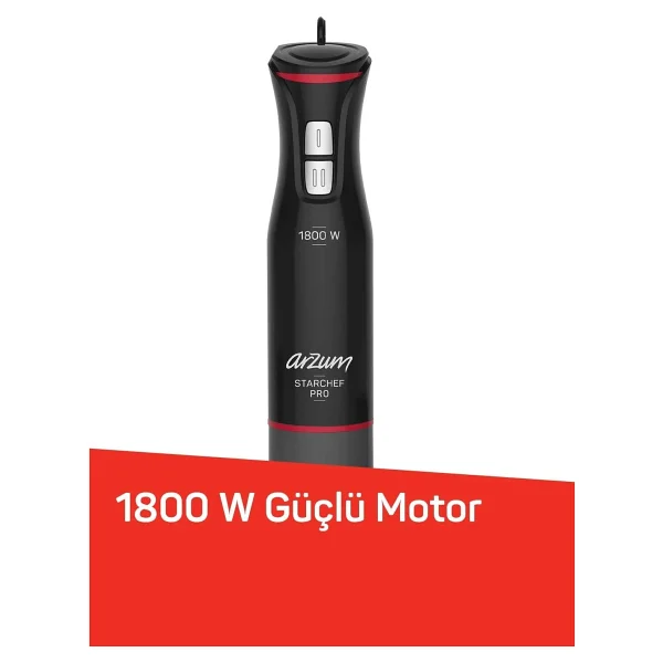 Arzum Starchef Pro AR1204 1800 W Blender Seti - Görsel 3