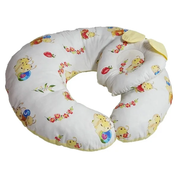 Babynest 15'li Set Puset İçi Minder Emzirme Örtüsü Beşik Içi Nevresim Takımı Sarı Kumaş - Görsel 6