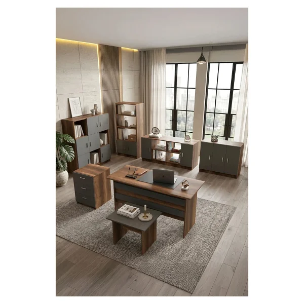 Yurudesign Vario ABCDEFG Ofis Büro Masa Takımı 3 Renk - Beyaz - Görsel 3