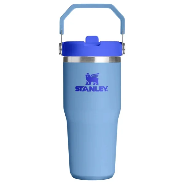 Stanley The Iceflow Flip Straw Gri 0.41 lt Pipetli Termos Bardak - Görsel 6