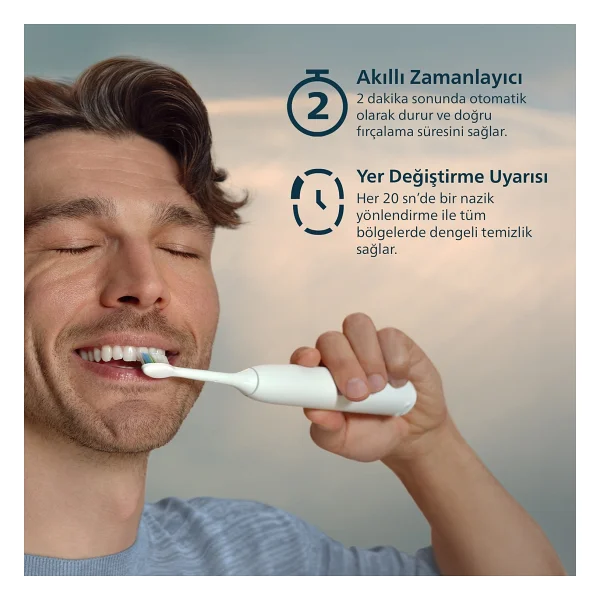 Philips Sonicare 5300 HX7108/03 Şarjlı Diş Fırçası - Görsel 6